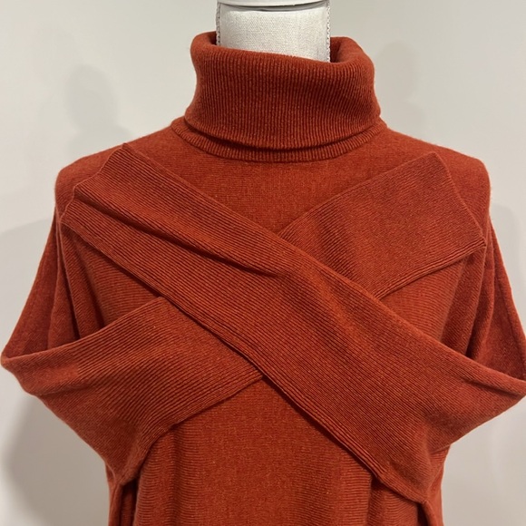Garnet Hill oversized turtleneck sweater - Picture 6 of 9